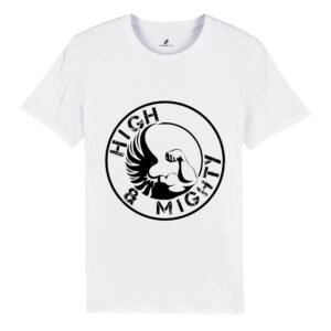 AIM HIGH BE MIGHTY MEN'S WHITE T-SHIRT